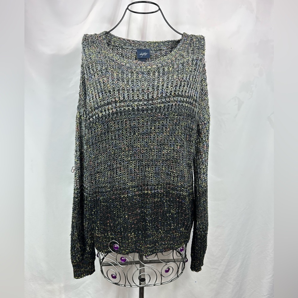 Daytrip dark cable knit sweater size M